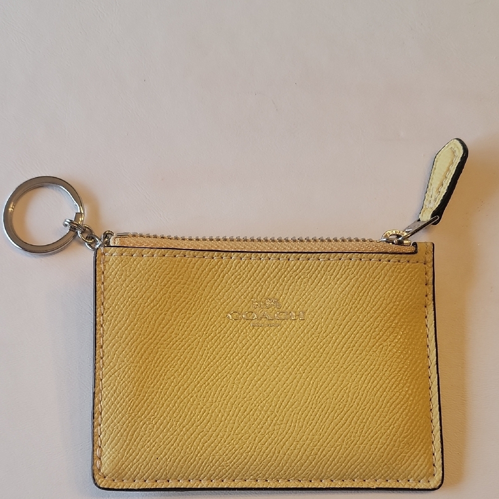 Coach Change Wallet, Key Chain.